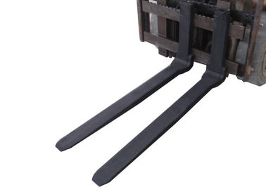 Taille adaptée aux besoins du client par couleur noire industrielle d'attachements de fourchette de pièces de rechange de chariot élévateur